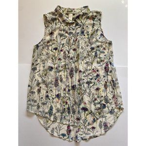 H&M Floral Print Blouse